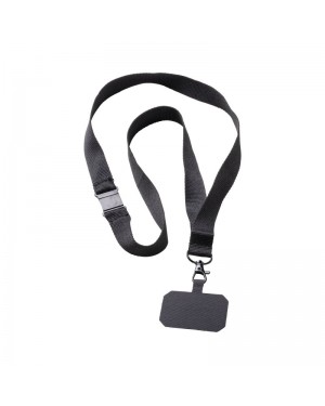 NASTRO COLLO IN POLIESTERE CON TAG PORTACELLULARE 25418