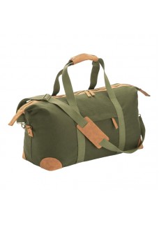 BORSA DUFFLE IN CANVAS  RICICLATO. TRACOLLA REGOLABILE E REMOVIBILE CON FIBBIE IN METALLO DM23102