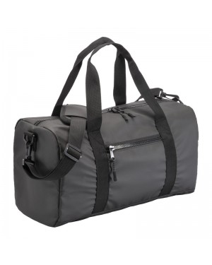 BORSA DUFFLE IN POLIESTERE WATER RESISTANT. TRACOLLA REGOLABILE E REMOVIBILE CON FIBBIA DM23105
