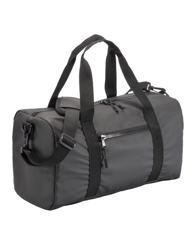 BORSA DUFFLE IN POLIESTERE WATER RESISTANT. TRACOLLA REGOLABILE E REMOVIBILE CON FIBBIA DM23105