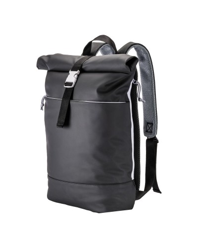 ZAINO PORTA PC IN SOFT PU WATER RESISTANT, COMPARTIMENTO NOTEBOOK DM23107