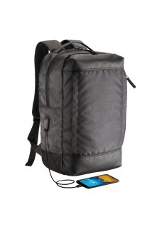 ZAINO PORTA PC IN POLIESTERE RICICLATO CON TINTURA ECOLOGICA DM23112