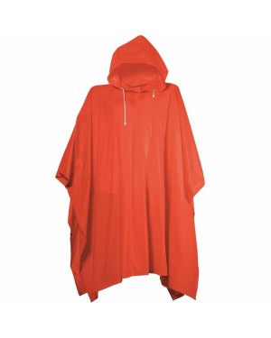 PONCHO IN PVC C/BUSTA ROSSO 00158