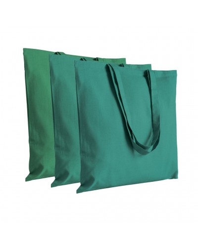 SHOPPER IN COTONE 220 G/M2, MANICI LUNGHI - TONALITà DIFFERENTI SUINELLO STESSO LOTTO 07124B