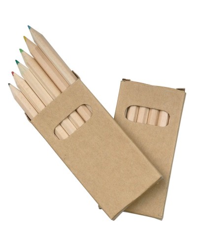 SET 6 MATITE COLORATE IN SCATOLA CARTON 07811