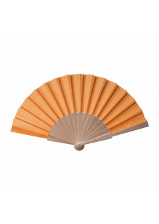 VENTAGLIO IN TESSUTO, MANICO LEGNO 08428