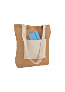 SHOPPER 35X37 JUTA M.LUNGO CON TASCA 09148