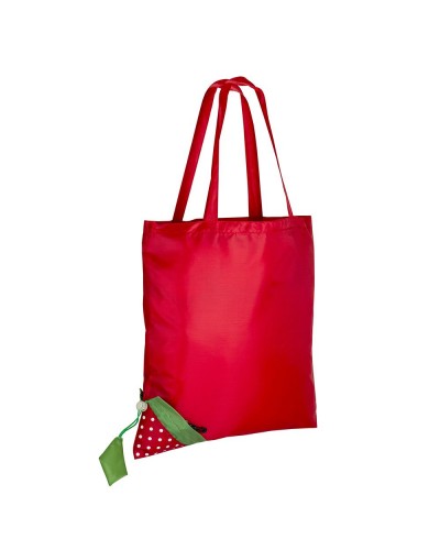 BORSA SHOPPER FRAGOLA POLIESTERE 190T 09169