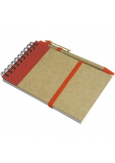 BLOCK NOTES CARTA RICICLATA C/PENNA 09457