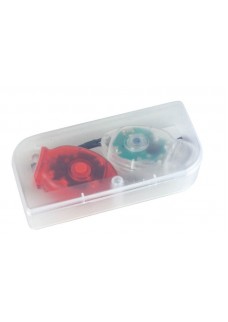 SET LUCI BICICLETTA ROSSA E BIANCA 13410