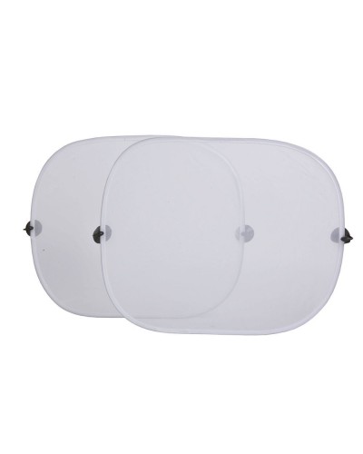 COPPIA PARASOLE PER FINESTRINI AUTO, ANTIRIFLETTENTE, RIPIEGABILI IN BUSTINA DI PVC 13417