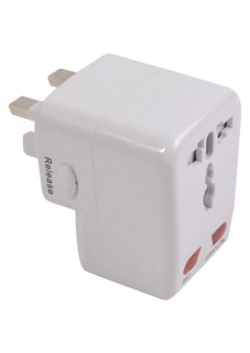ADATTATORE CORRENTE VIAGGIO C/USB 14449