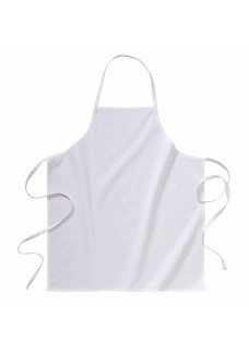 GREMBIULE BIANCO 70X85 COTTON TWILL 15434