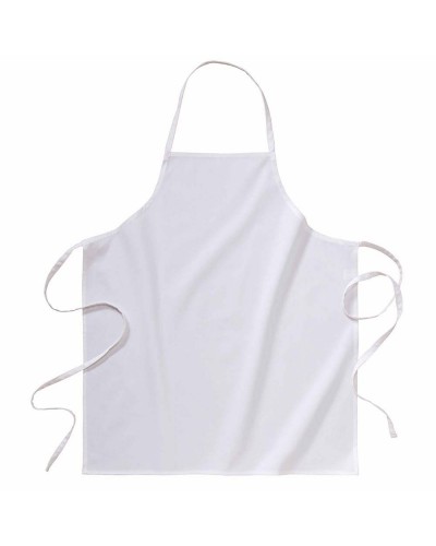 GREMBIULE BIANCO 70X85 COTTON TWILL 15434