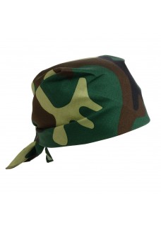 BANDANA POLIESTERE CM 60X60 MIMETICA 16308