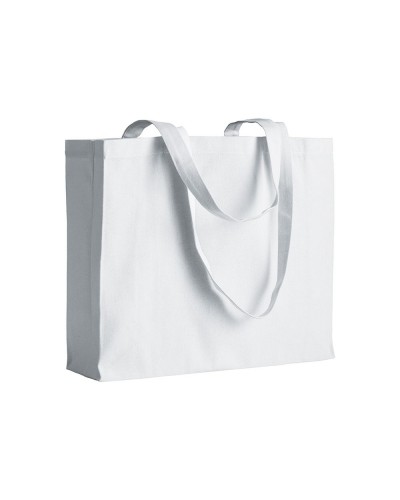 BORSA SHOPPER COTONE 40X35X12 BIANCA 1711201