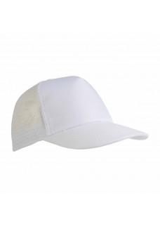 CAP 5 PAN. POLIEST. FRONT BIANCO 17301