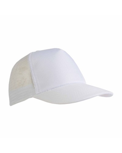 CAP 5 PAN. POLIEST. FRONT BIANCO 17301