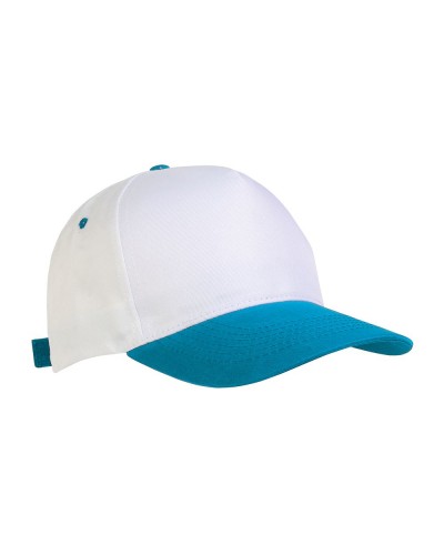 CAP 5 PAN. POLIEST. VISIERA COLOR 17304