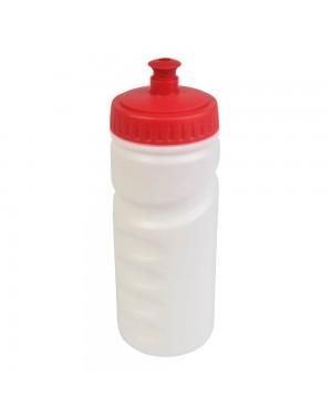 BORRACCIA PLAST.0,5L BIANCA TAPPO COLOR 17408