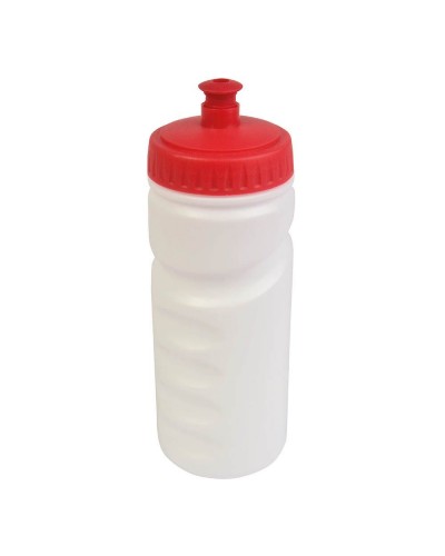 BORRACCIA PLAST.0,5L BIANCA TAPPO COLOR 17408