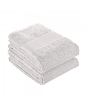 ASCIUGAMANO 90X150CM COTONE 100% BIANCO 1745201