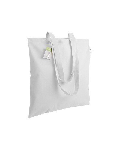 SHOPPER IN COTONE ORGANICO 140 G/M2, MANICI LUNGHI 1814501