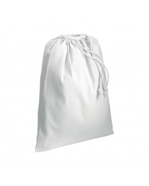 SACCHETTO IN COTONE 120 G/M2 CON CHIUSURA A STROZZO, 40 X 50 CM 1911601