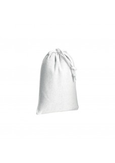 SACCHETTO IN COTONE 120 G/M2 CON CHIUSURA A STROZZO, 10 X 14 CM 1912001