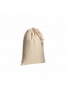 SACCHETTO COTONE C/CORDINI 10X14CM NATU 1912022