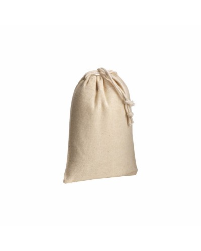 SACCHETTO COTONE C/CORDINI 10X14CM NATU 1912022