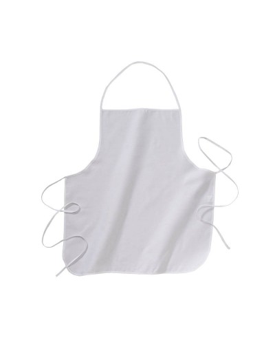 GREMBIULE 68X72 POLY COTTON 120G BIANCO 1940301