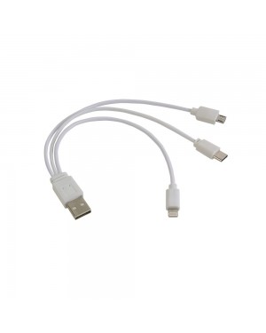 CAVO ADATTAT.MICRO USB/LIGHTN/TYPEC 19461