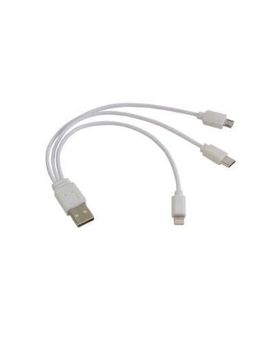 CAVO ADATTAT.MICRO USB/LIGHTN/TYPEC 19461
