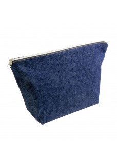 BEAUTY CASE TESSUTO JEANS CON ZIP 20103
