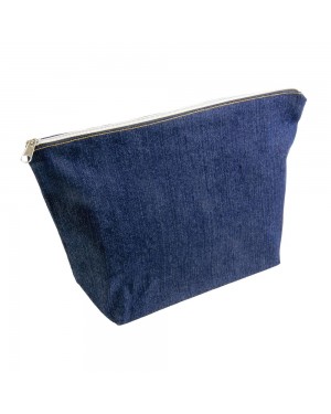 BEAUTY CASE TESSUTO JEANS CON ZIP 20103