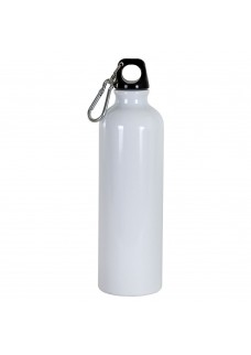 BORRACCIA IN ALLUMINIO CON MOSCHETTONE, 750ML CON SCATOLA 2042701SC