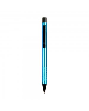 PENNA METALLO COLORATA CON CLIP NERA 20803