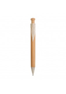 PENNA IN BAMBOO, CLIP FOGLIA IN PAGLIA 20804