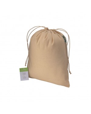 SACCHETTO REGALO IN COTONE ORGANICO 140G/M2, 25 X 30 CM 21104