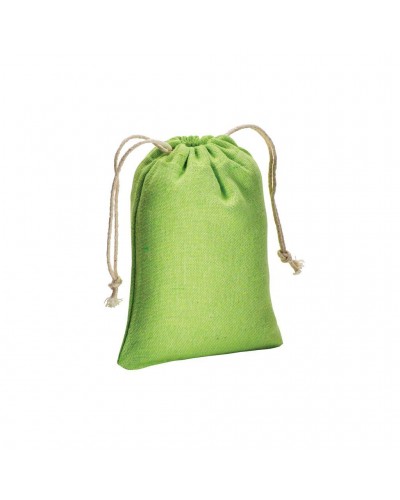 SACCHETTO REGALO IN COTONE RICICLATO 150G/M2, 10 X 14 CM 21112