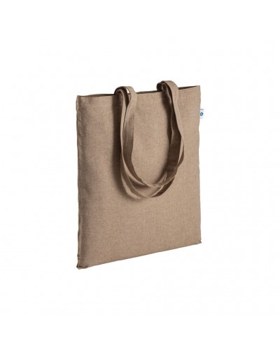 SHOPPER IN COTONE RICICLATO 190 G/M2, MANICI LUNGHI 21122