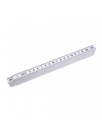 METRO PIEGHEVOLE SNODABILE IN PLASTICA, LUNGHEZZA 2 MT CON 10 MAGLIE IN PS 21410