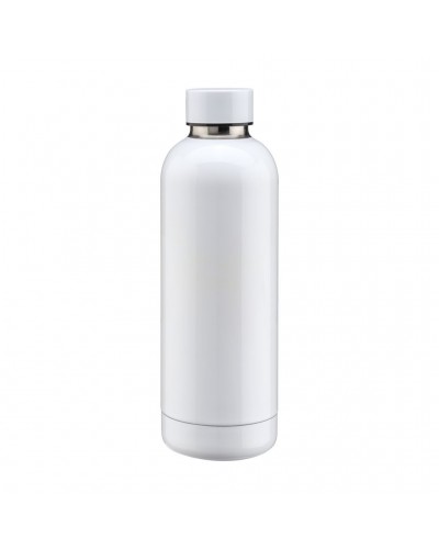 Thermos in acciaio inossidabile capacità 500 ml con doppia parete isolante, adatto alla stampa in sublimazione 21411S