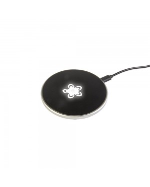 BASE DI RICARICA SENZA FILI IN PLASTICA CON LUCE LED PER INCISIONE LASER, 10W 21434