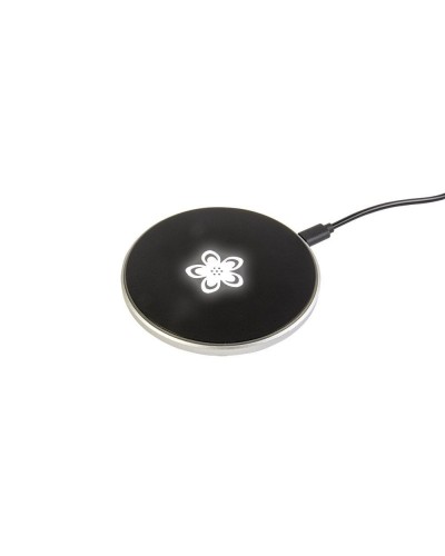 BASE DI RICARICA SENZA FILI IN PLASTICA CON LUCE LED PER INCISIONE LASER, 10W 21434