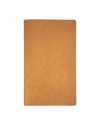 QUADERNO CON COPERTINA IN CARTA RICICLATA, FOGLI A RIGHE COLOR AVORIO 21438