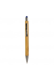 PENNA A SCATTO CON FUSTO IN BAMBù, TOUCH COLORATO E PUNTA CROMATA 21804