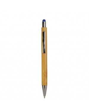 PENNA A SCATTO CON FUSTO IN BAMBù, TOUCH COLORATO E PUNTA CROMATA 21804