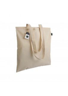 SHOPPER CERTIFICATA FAIRTRADE® IN COTONE 140G/M2, MANICI LUNGHI 22101